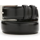 Cinto de couro masculino Perry Ellis, preto, tamanho 34