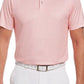 Camisa polo masculina com estampa de mosaico PGA Tour rosa tamanho extragrande