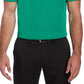 Camisa polo masculina com gola alta do PGA Tour, verde, tamanho pequeno