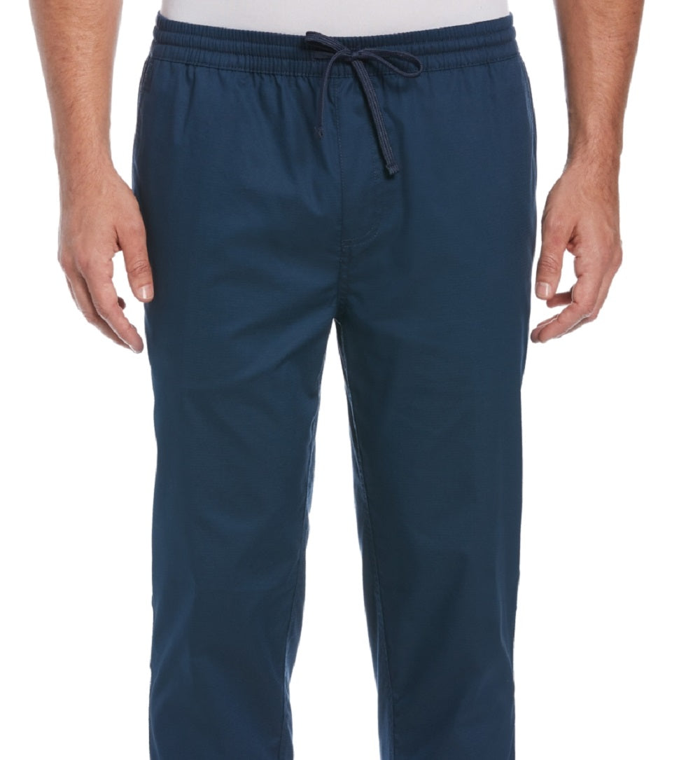 Calça de corrida masculina de golfe com cordão elástico PGA Tour, azul, tamanho grande