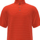 Camisa polo de golfe masculina com listras Feeder Stripe Performance da PGA Tour, vermelha, tamanho pequeno