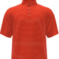 Camisa polo de golfe masculina com listras Feeder Stripe Performance da PGA Tour, vermelha, tamanho extragrande