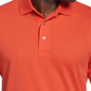 Camisa polo de golfe masculina Airflux Mesh Performance da PGA Tour, vermelha, tamanho médio