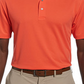Camisa polo masculina de manga curta PGA TOUR laranja tamanho XL