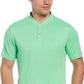 Camisa polo masculina com gola alta do PGA Tour, verde, tamanho extragrande