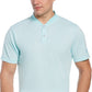 Camisa polo masculina com gola alta do PGA Tour, azul, tamanho extragrande