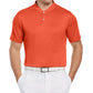 Camisa polo masculina com gola alta do PGA Tour, laranja, tamanho XX-G