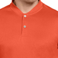 Camisa polo masculina com gola alta do PGA Tour, laranja, tamanho XX-G