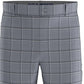 Shorts xadrez com estampa Roadmap masculino do PGA Tour, cinza, tamanho 40