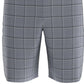 Shorts xadrez com estampa Roadmap masculino do PGA Tour, cinza, tamanho 40