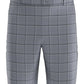 Shorts xadrez com estampa Roadmap masculino do PGA Tour, cinza, tamanho 40