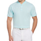 Camisa polo masculina com gola alta do PGA Tour, branca, tamanho XX-G