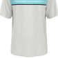 Camisa polo de golfe masculina com estampa geométrica e ajuste atlético PGA Tour, tamanho extragrande, branca