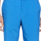 Shorts de golfe masculino PGA Tour com textura elástica e absorção de umidade, tamanho 42, azul