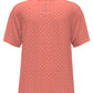 Polo de golfe masculino com estampa de conversação do PGA Tour, vermelho, tamanho extragrande