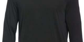 Camisa de golfe masculina com proteção solar e mídia mista PGA Tour, preta, tamanho extragrande