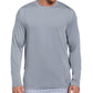 Camisa de golfe masculina com proteção solar e mídia mista PGA Tour, cinza, tamanho grande