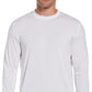 Camisa de golfe masculina com proteção solar e mídia mista PGA Tour, branca, tamanho médio