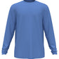 Camisa de golfe masculina com proteção solar e mídia mista PGA Tour, azul, tamanho médio