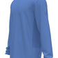 Camisa de golfe masculina com proteção solar e mídia mista PGA Tour, azul, tamanho médio