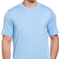 Camiseta elástica masculina PGA Tour Performance, azul, tamanho extragrande