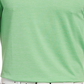 Camisa polo de golfe com textura de tinta espacial masculina PGA Tour, verde, tamanho grande