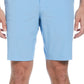 Shorts de golfe texturizados horizontais com frente plana masculino PGA Tour, azul, tamanho 36