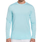 Camisa de golfe masculina com proteção solar e mídia mista PGA Tour, azul, tamanho XX-G