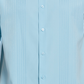 Camisa listrada ombré masculina Cubavera azul tamanho médio