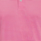 Camisa polo masculina de manga curta PGA TOUR rosa tamanho médio