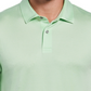 Camisa polo de golfe com textura de tinta espacial masculina PGA Tour, verde, tamanho extragrande