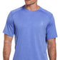 Camiseta de golfe masculina PGA Tour Performance, azul, tamanho grande