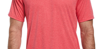 Camiseta de golfe masculina PGA Tour Performance rosa tamanho extragrande