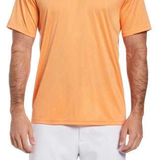 Camiseta de golfe masculina PGA Tour Performance laranja tamanho pequeno