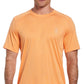Camiseta de golfe masculina PGA Tour Performance laranja tamanho médio