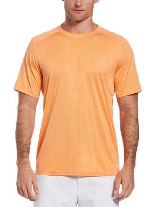 Camiseta de golfe masculina PGA Tour Performance laranja tamanho extragrande