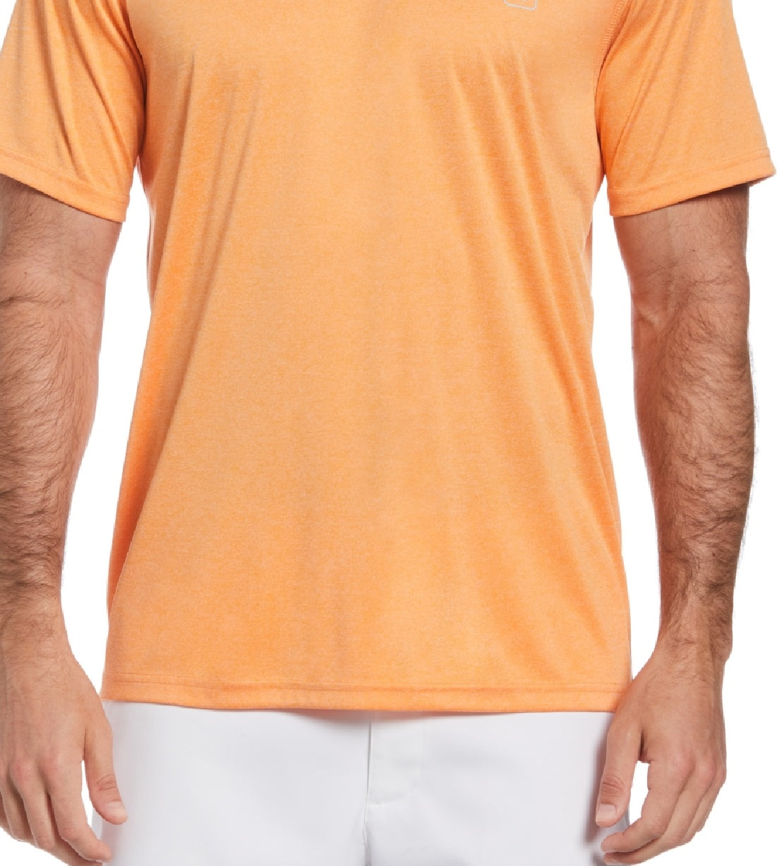Camiseta de golfe masculina PGA Tour Performance laranja tamanho XX-G