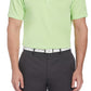 Polo de golfe Airflux masculino PGA Tour verde tamanho pequeno