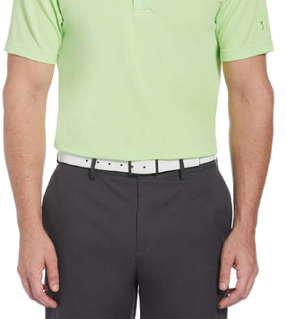 Polo de golfe Airflux masculino PGA Tour verde tamanho grande