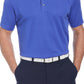 Polo de golfe Airflux masculino PGA Tour azul tamanho pequeno