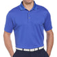 Polo de golfe Airflux masculino PGA Tour azul tamanho pequeno
