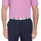 Polo de golfe Airflux masculino PGA Tour roxo tamanho grande