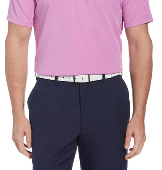Polo de golfe Airflux masculino PGA Tour roxo tamanho grande