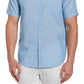 Camisa de viagem Tanner masculina Cubavera azul tamanho XX-G