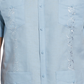 Camisa Guayabera Masculina Cubavera Azul Tamanho XL