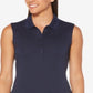 Camisa polo de golfe sem mangas feminina Callaway, azul, tamanho extragrande