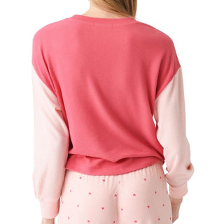 Z Supply - Blusa de manga comprida Color Block