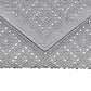 Bolsa Envelope La Regale Feminina Alina Diamond Crystal Cinza Tamanho Regular