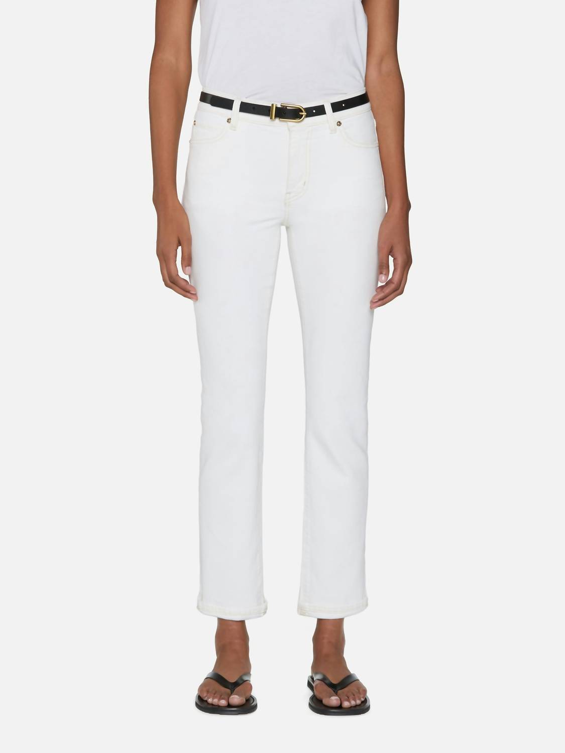 Frame - Borrowed Boyfriend Mid Rise Jeans