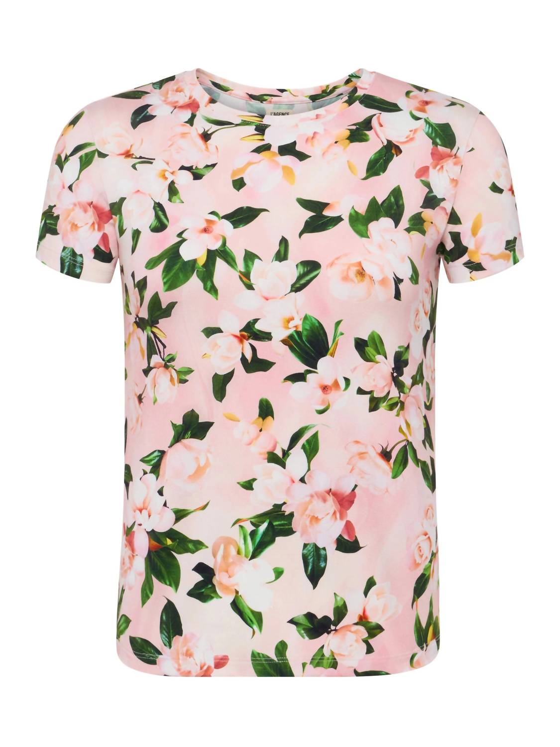 L'Agence - Ressi Fitted Short Sleeve Tee